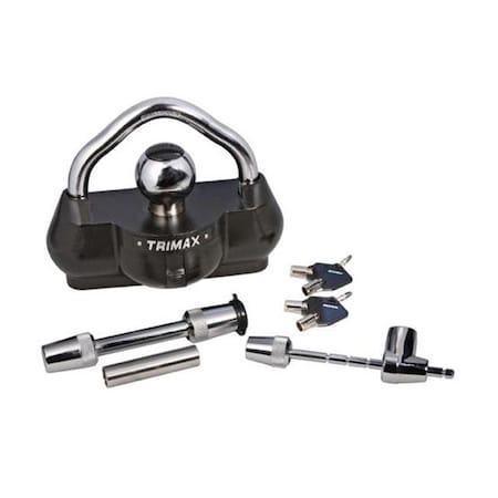 Trimax Trimax Locks - Wyers Products TCP100 Keyed Alike Combo Pack with Umax100 & Tm3123 Includes Carrying Case TCP100